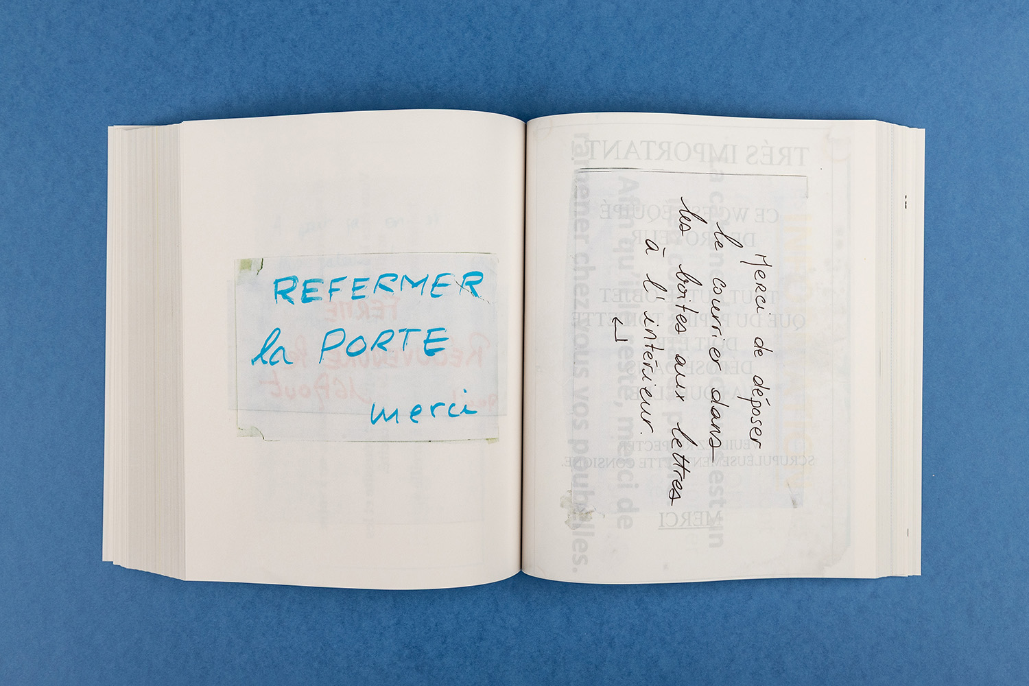 1000 mercis livre imprimerie