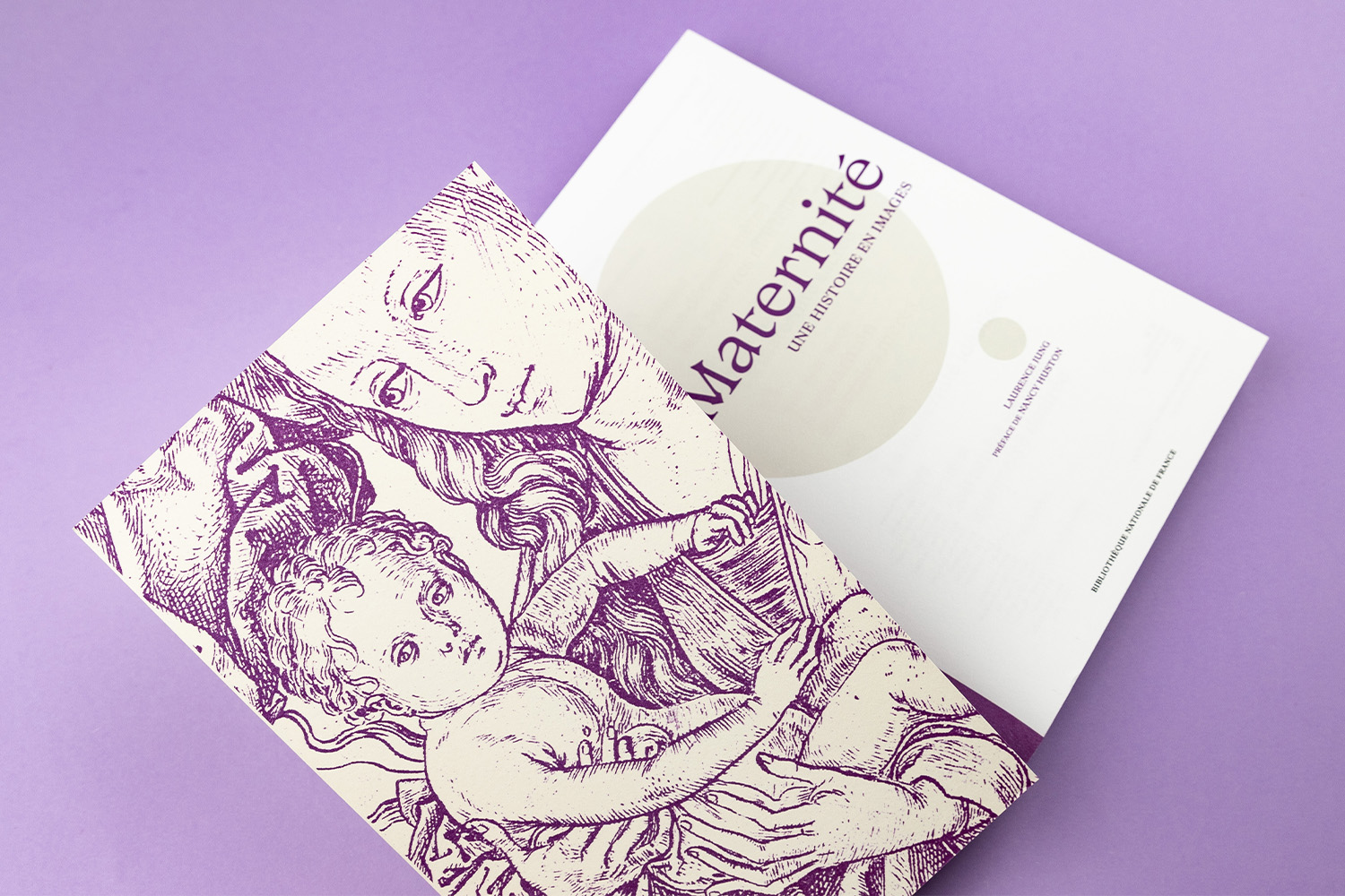 Maternité Bnf livre reliure