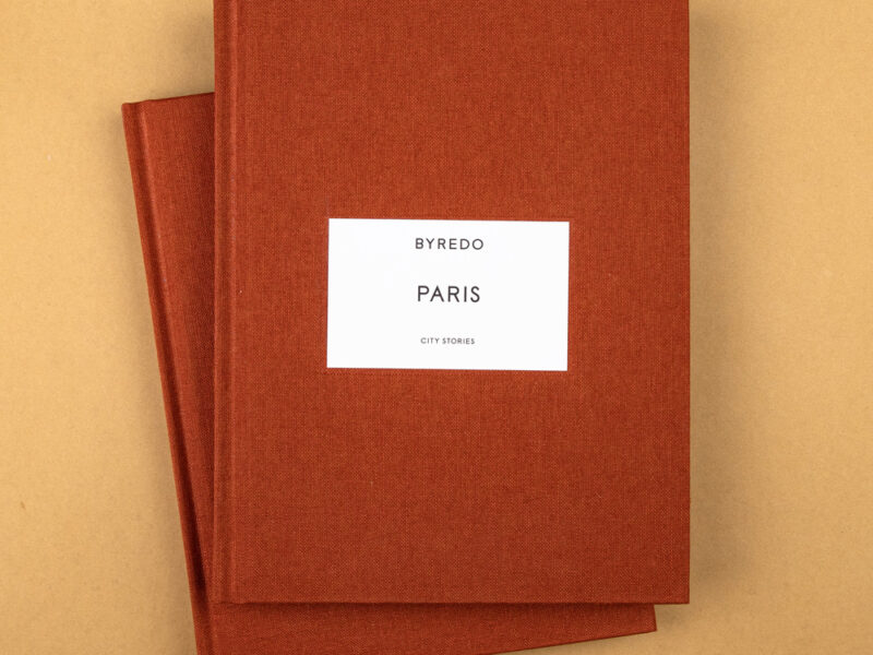 BYREDO Paris City stories book