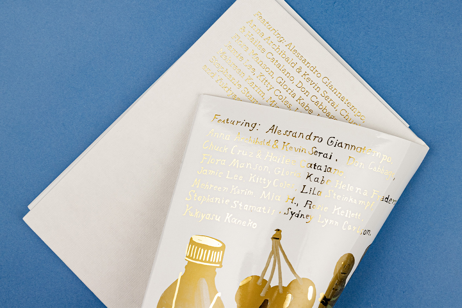 Apartamento Cookbook Aphrodisiacs gold stamping