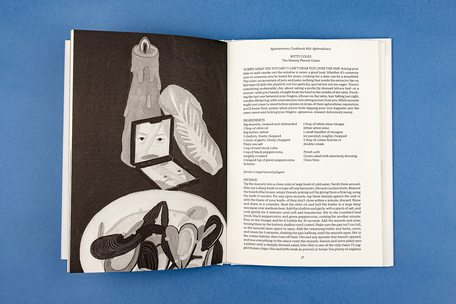 Apartamento Cookbook Aphrodisiacs illustration Sainte Maria