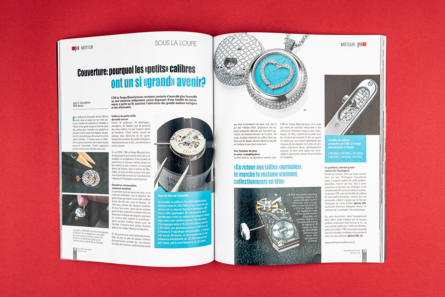 JSH Magazine relojeria suiza
