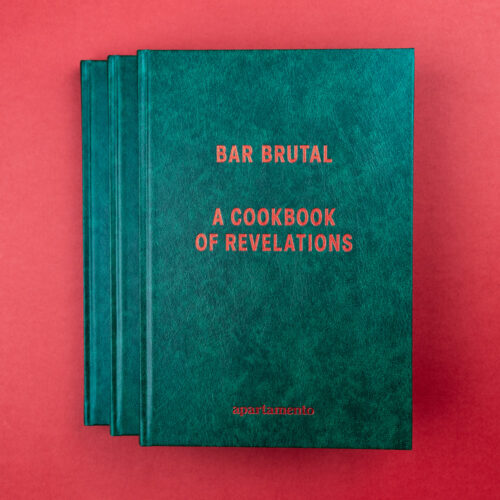 Bar Brutal cookbook libro apartamento