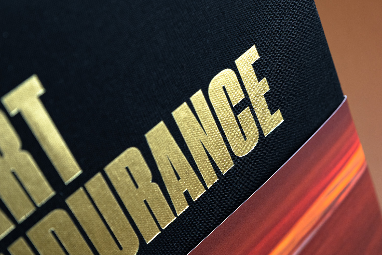 The Art of Endurance 2025 FIA championship WEC book gold stamping