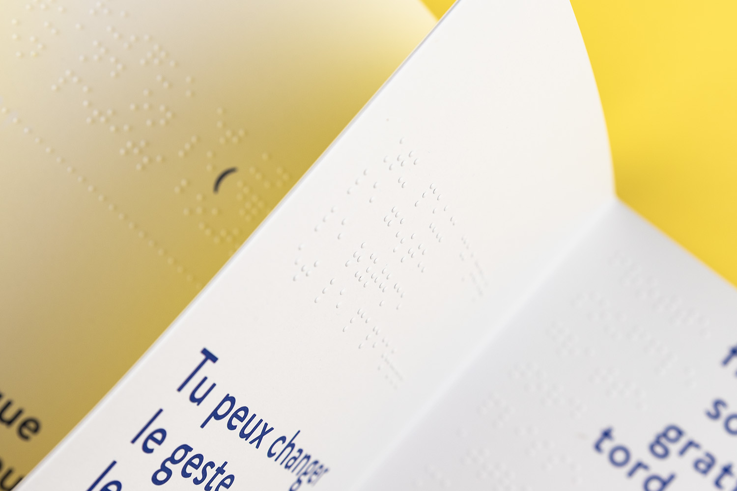 Les sons du papier braille book printing