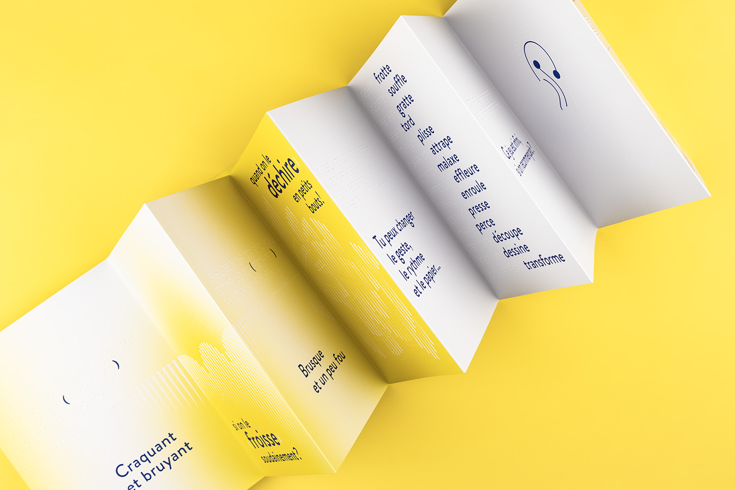 Les sons du papier leporello book